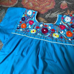 Vintage Floral Embroidered top